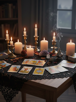 Detección de magia con Lenorman y pendulo
